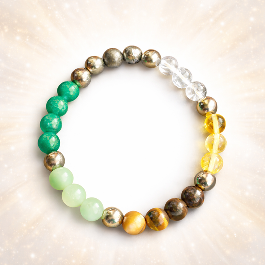 Dhan Yog Bracelet with FREE Raw Selenite Plate